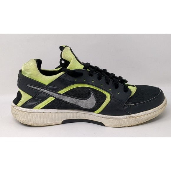 Nike Huarache Shoes Women’s Size 7 Black Lime Green 385433-005 Athletic Run 2010 - Picture 2 of 11
